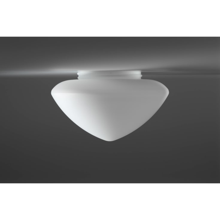 Skærm Edenryd mat opalglas gevind 185,5 mm Ø330 mm højde 175 mm