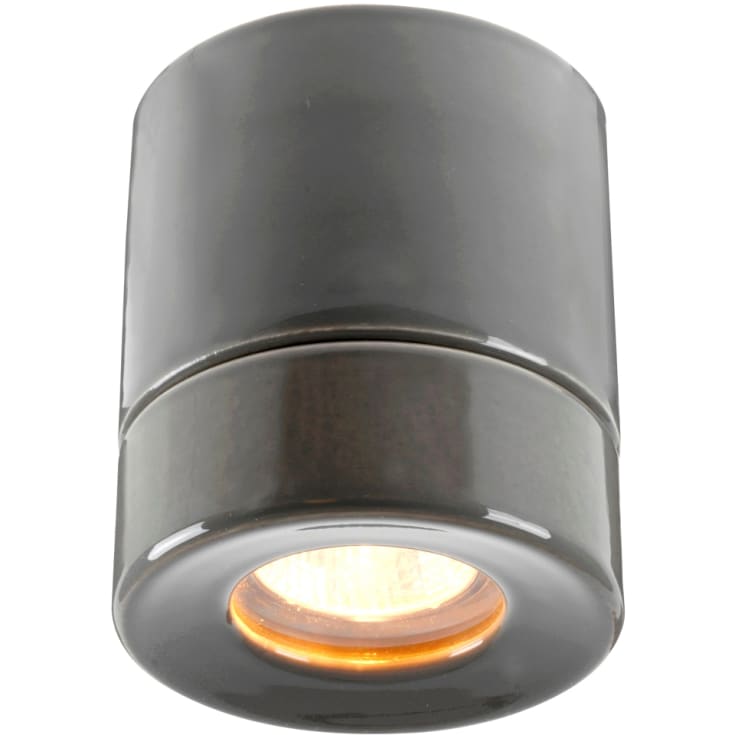 Sauna Downlight Light On design Knud Holscher grå, GU10