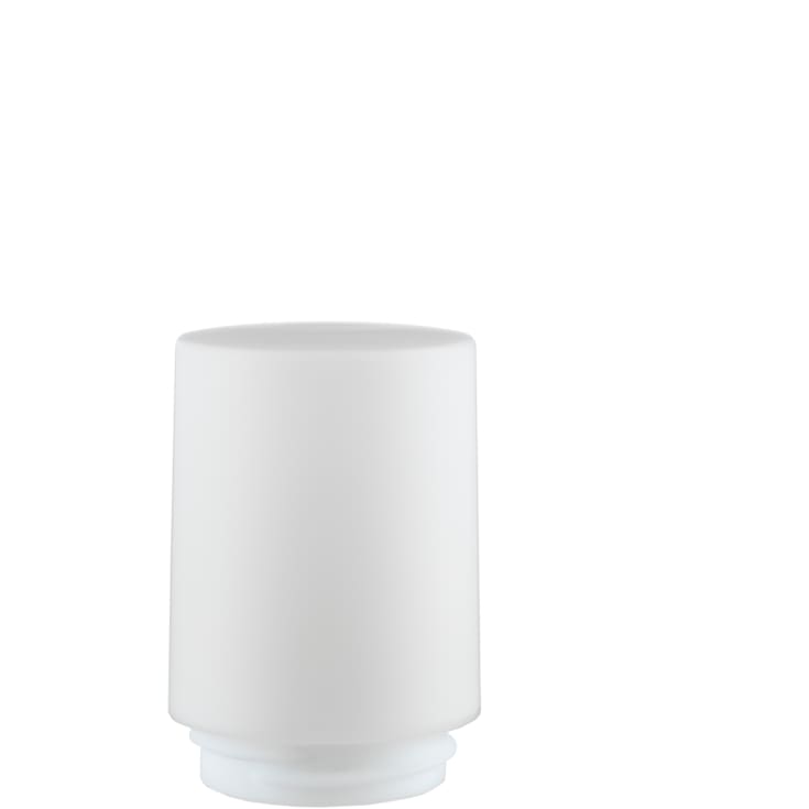 Skærm Opus 100/175 mat opal gevind 84,5 mm Ø98 mm højde 120 mm