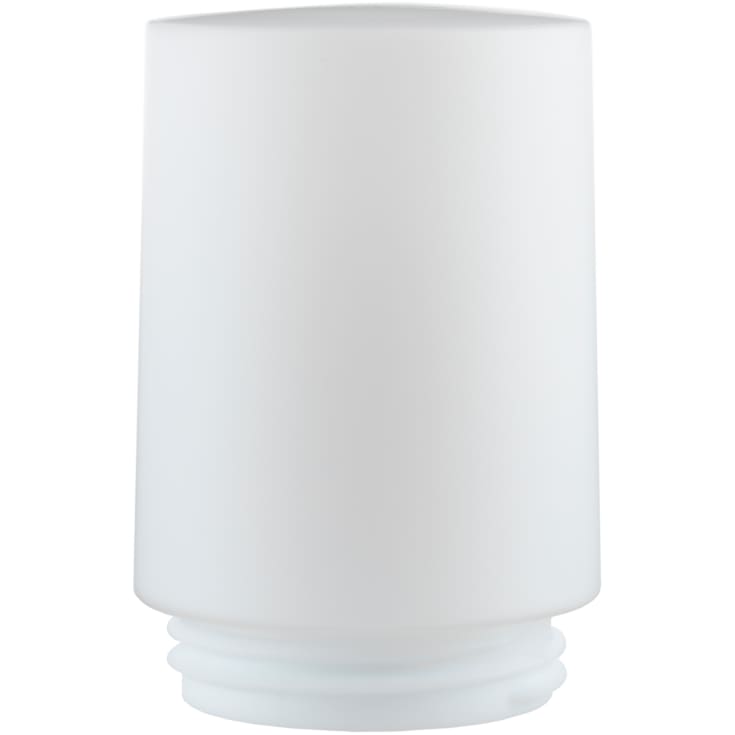 Skærm Opus 120 mat opalglas gevind 99 mm Ø116 mm højde 148 mm