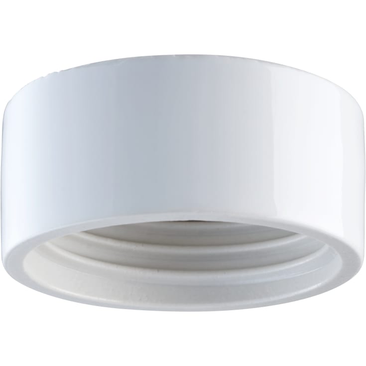 Loft- og Vægarmatur hvid glasur 84,5 mm gevind IP20 LED