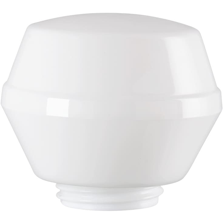 Ifø skärm blank opalgänga 84,5 mm Ø170 mm höjd 125 mm