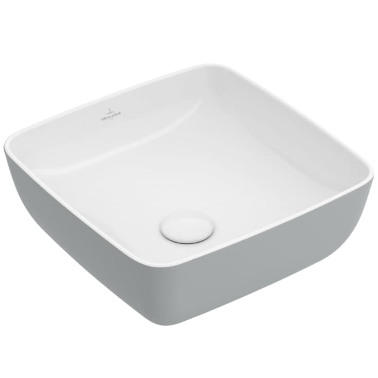 Villeroy & Boch Artis håndvask, 41x41 cm, grå