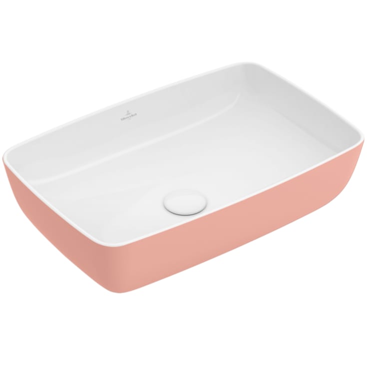 Villeroy & Boch Artis håndvask, 58x38,5 cm, lyserød