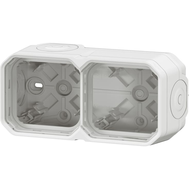 Plexo55 underlag 4 modul hvid