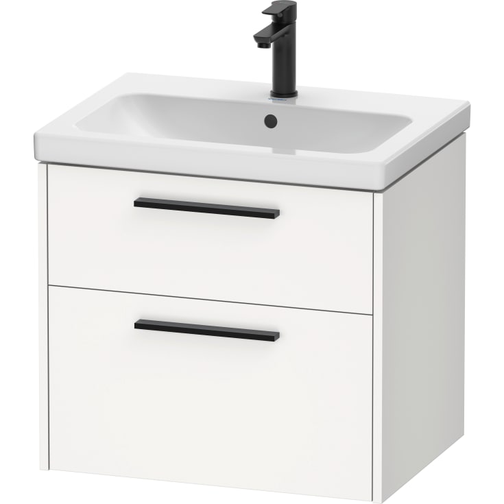 Duravit D-Code møbelpakke, 65x48 cm, mat hvid