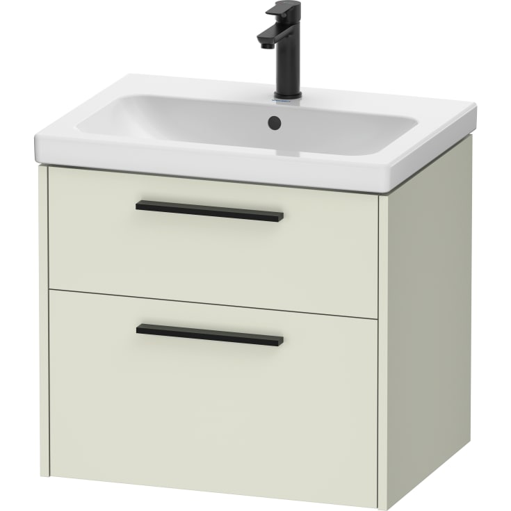Duravit D-Code tvättställsunderskåp, 63,4x46 cm, matt ljusgrön