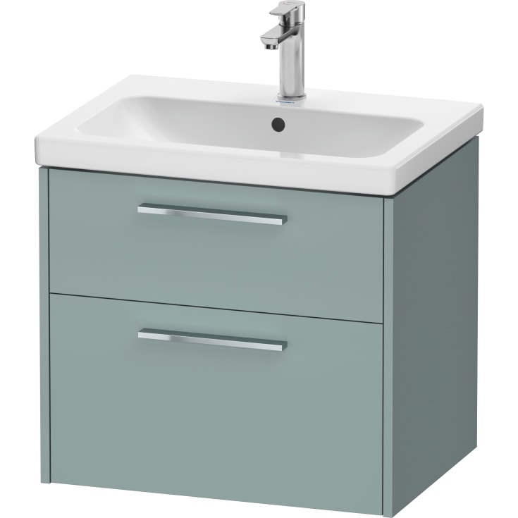 Duravit D-Code tvättställsunderskåp, 63,4x46 cm, matt grön
