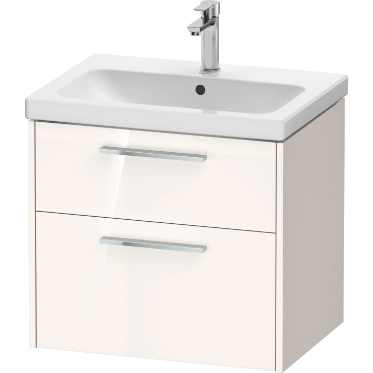 Duravit D-Code möbelpaket, 65x48 cm, vit högglans