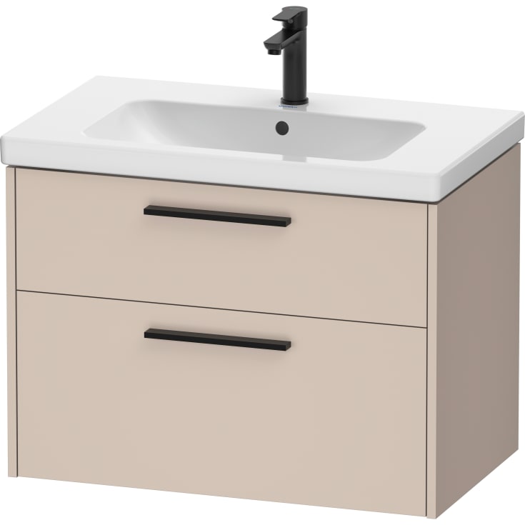 Duravit D-Code møbelpakke, 80x48 cm, mat beige