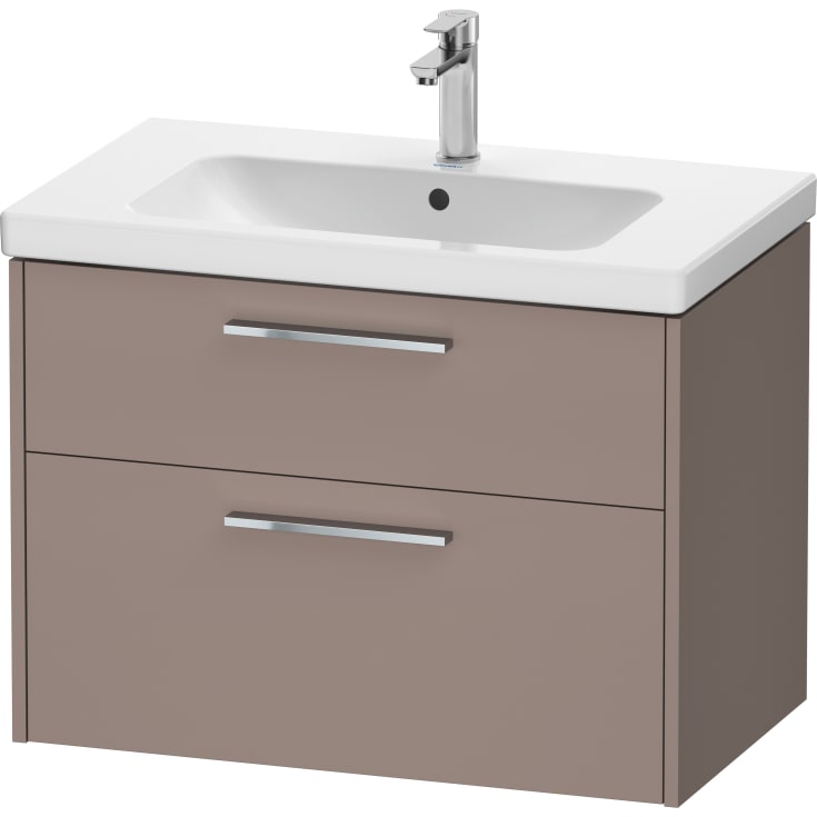 Duravit D-Code möbelpaket, 80x48 cm, matt brun