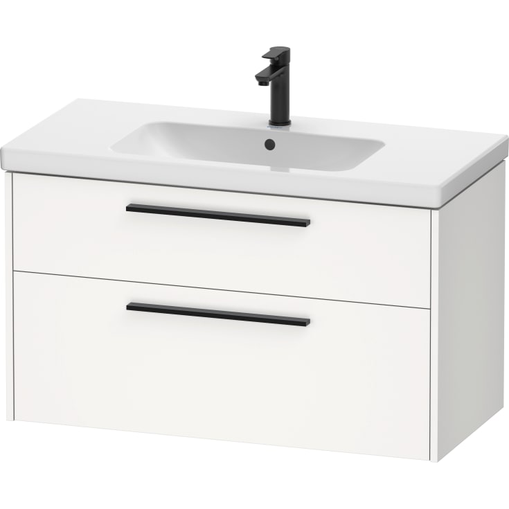 Duravit D-Code møbelpakke, 100x48 cm, mat hvid