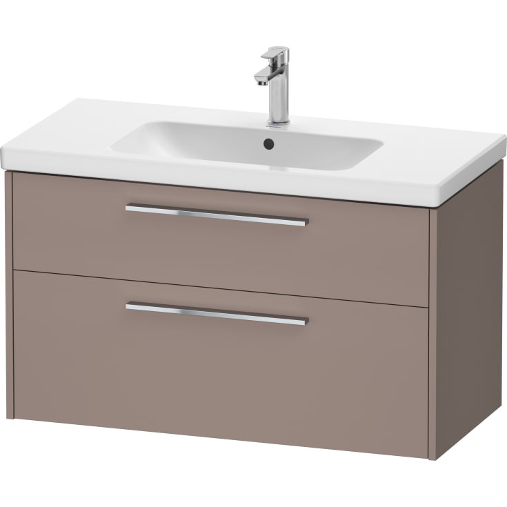 Duravit D-Code møbelpakke, 100x48 cm, mat brun