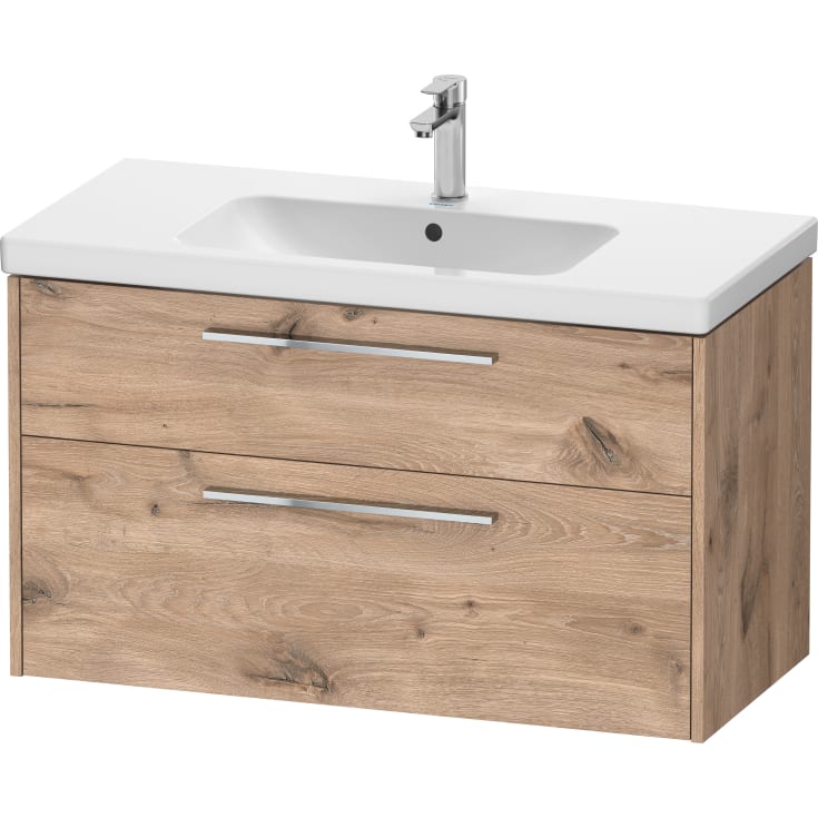 Duravit D-Code møbelpakke, 100x48 cm, eg