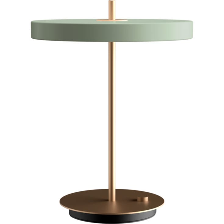 Umage Asteria bordslampa med USB, ljusgrön