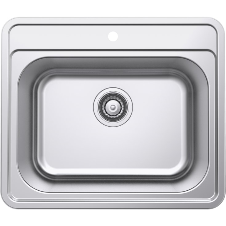 Lavabo LA 480 køkkenvask, 56x48 cm, stål