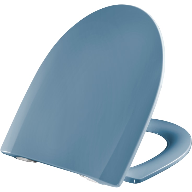 Pressalit Spira V toiletsæde, soft close, aftagelig, blå