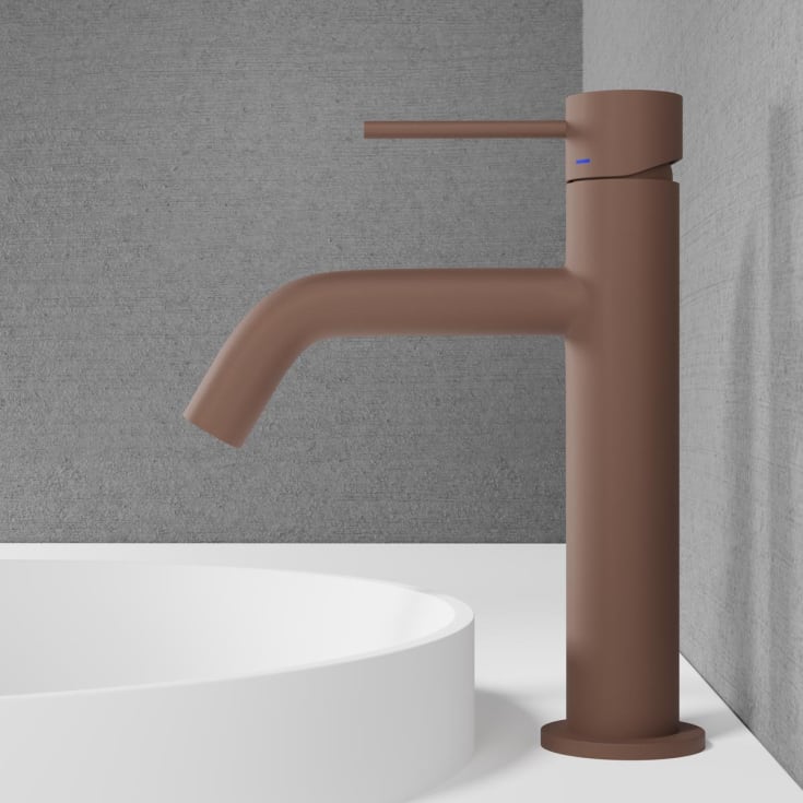 Scandtap Voyage tvättställsblandare, matt brun