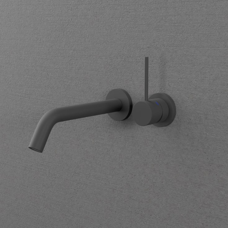 Scandtap Steel Harmonized 1 servantbatteri, tutlengde 182 mm, coal