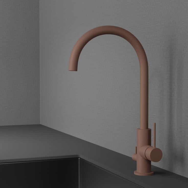 Scandtap Equip D köksblandare, matt brun