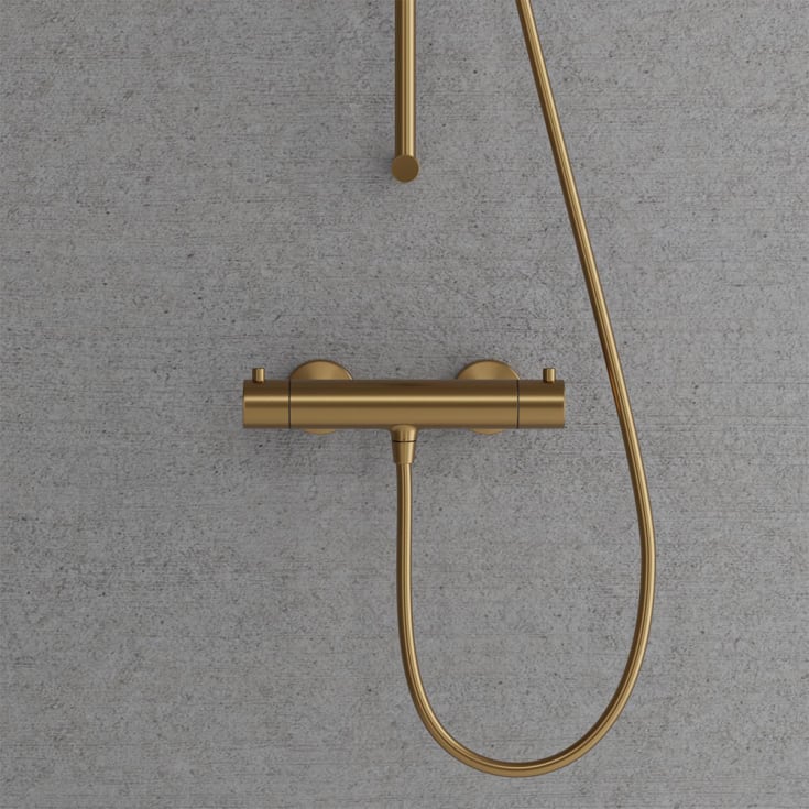 Scandtap Steel Pleasure 1 dusjbatteri, sand