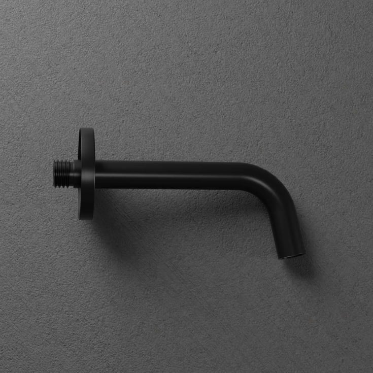 Scandtap Harmonized badkarspip, borstad svart krom