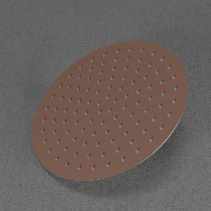 Scandtap Pleasure takdusj, Ø25 cm, matt brun