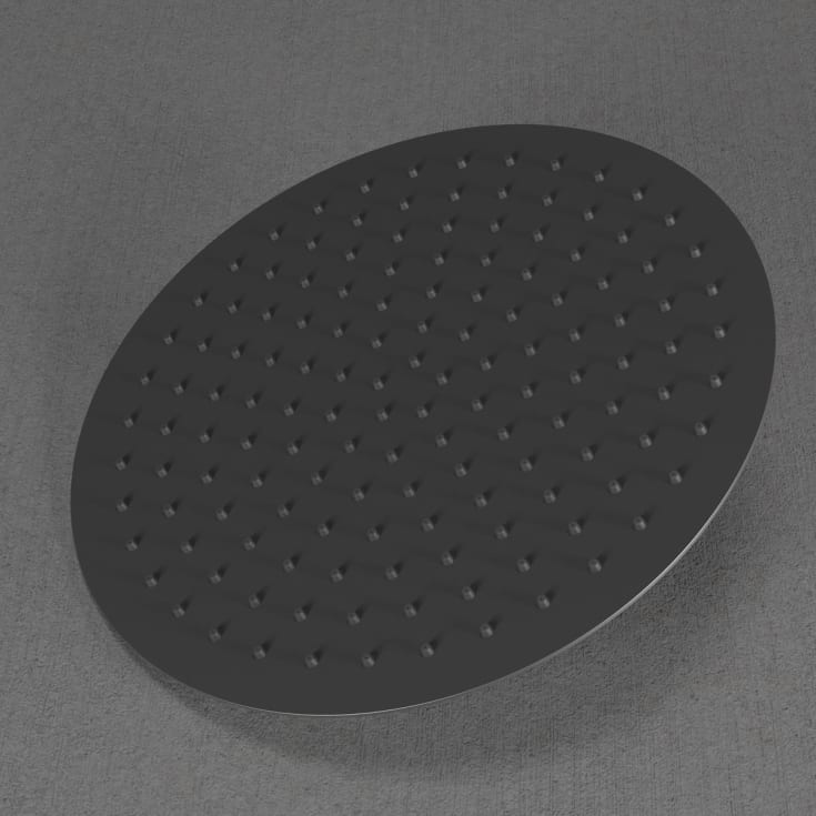 Scandtap Harmonized hovedbruser, Ø30 cm, mat antracit