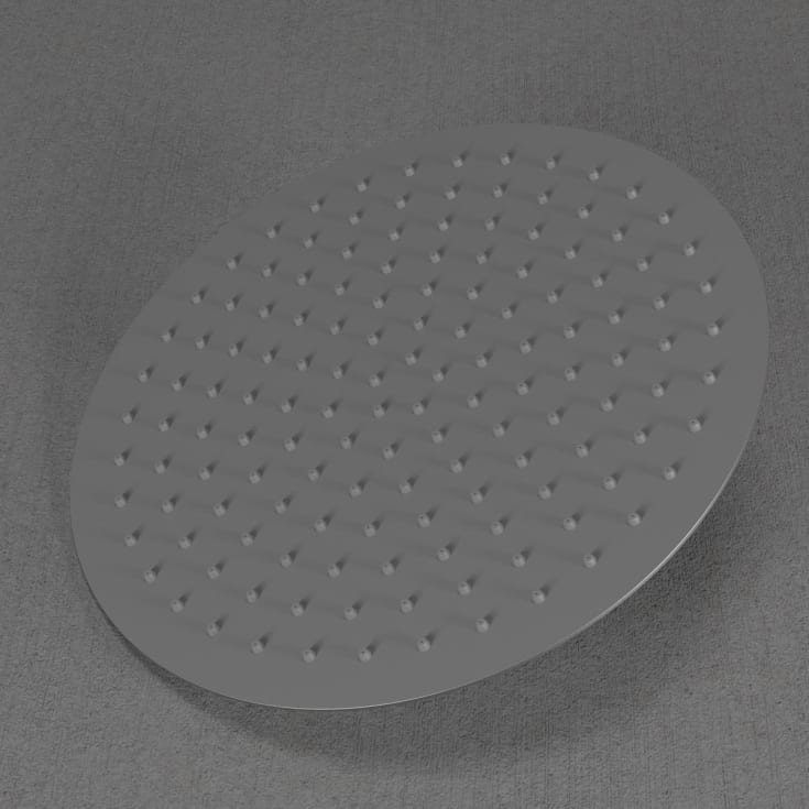 Scandtap Harmonized hovedbruser, Ø30 cm, mat grå