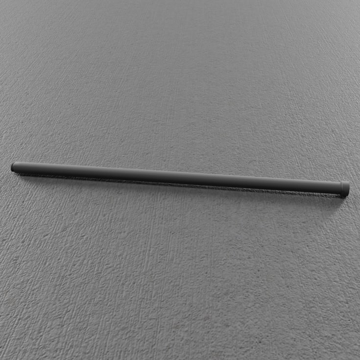 Scandtap forlængerrør, 25 cm, mat grå