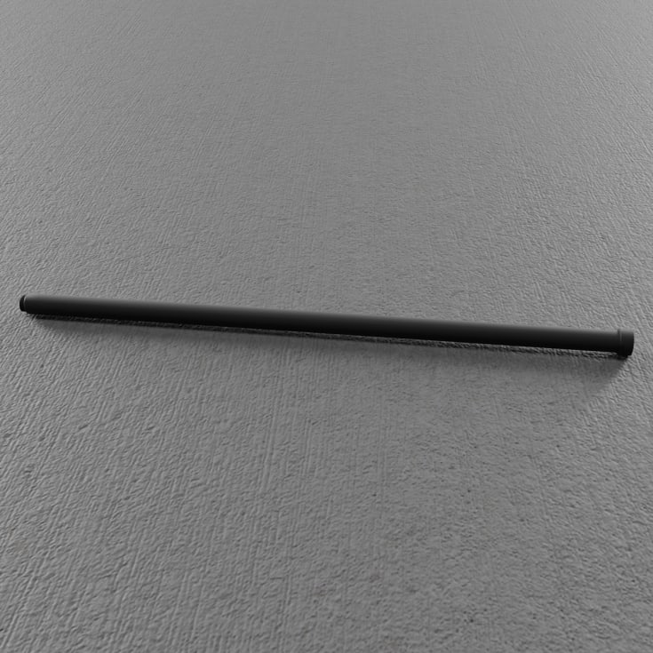 Scandtap forlængerrør, 25 cm, mat antracit