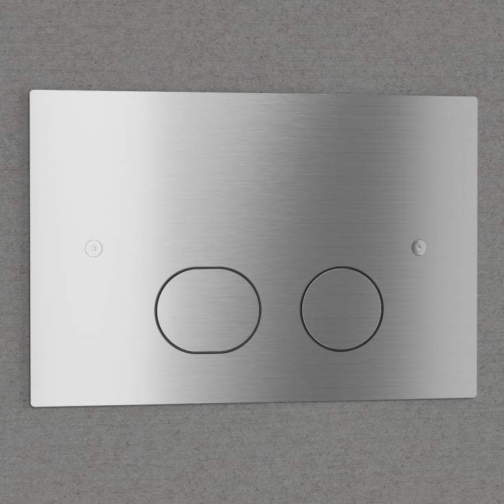 Scandtap Style T betjeningsplate, rustfritt stål