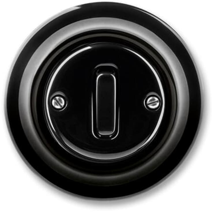 ABB Decento strömbrytare, svart