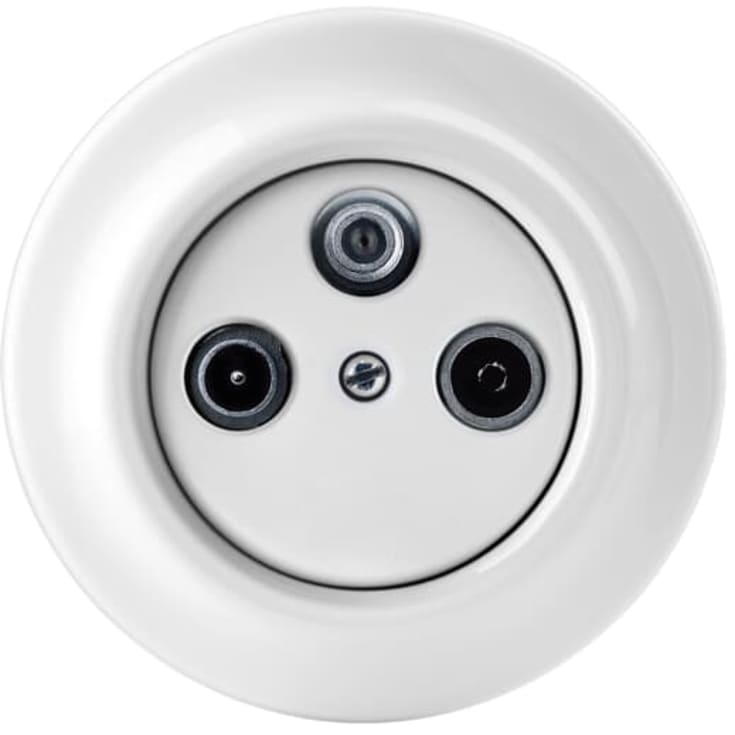 ABB Decento antennuttag, vitt