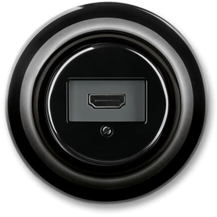 ABB Decento HDMI-uttag, svart