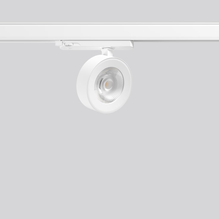 Arline, 3F skinnespotlight 20/25W, 2100/2550 lm, 940, hvit, av/på