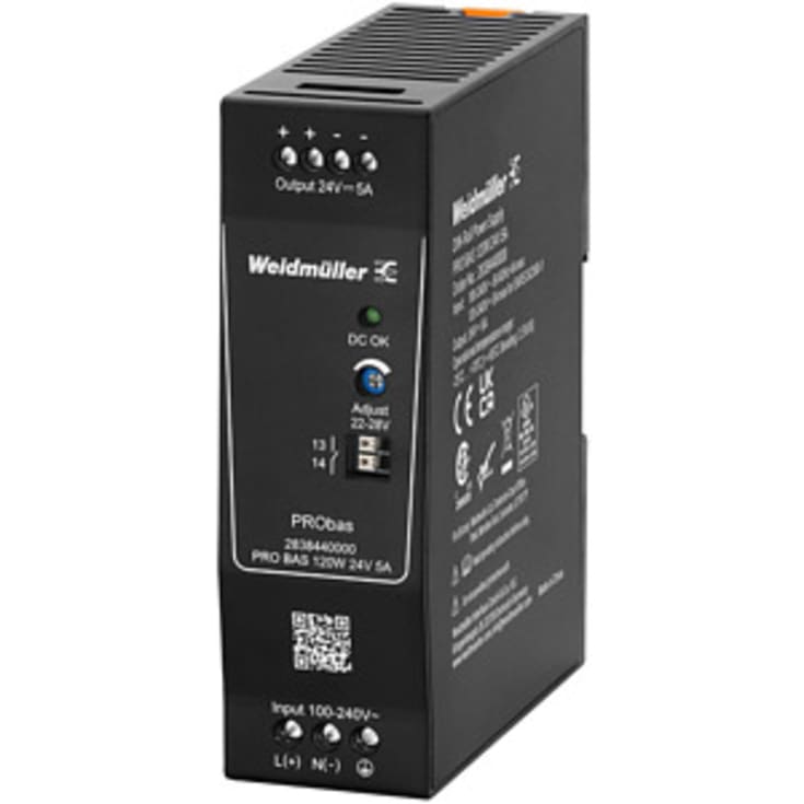 Strømforsyning Pro Bas 120W 24VDC 5A