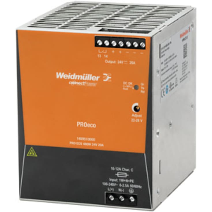 Strømforsyning Pro Eco 480W 24VDC 20A