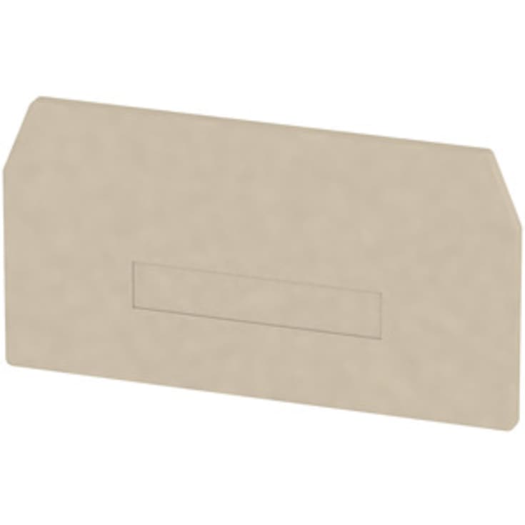 20 stk Endeplade ZAP/TW beige for ZDU 16
