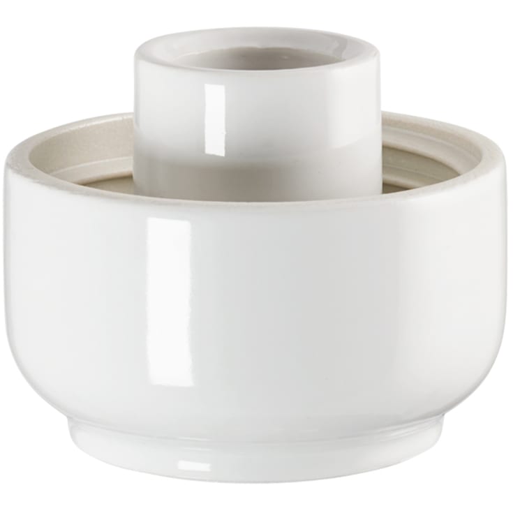 Loft- og Vægarmatur Ohm hvid med 84,5 mm gevind IP44 E27 40W