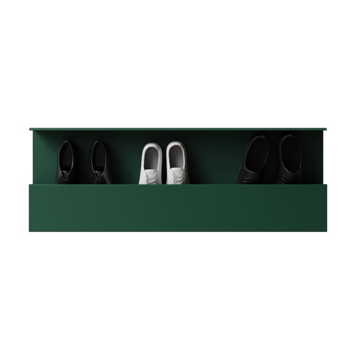 Nichba Shoe Box skoreol, 100 cm, grøn