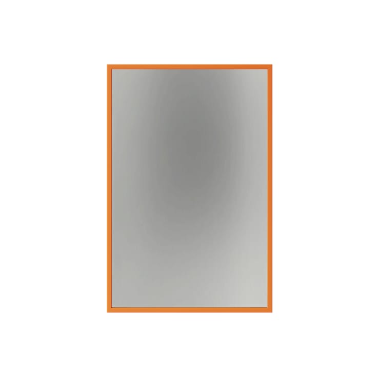 Nichba Mirror Stort speil, 75x50 cm, oransje