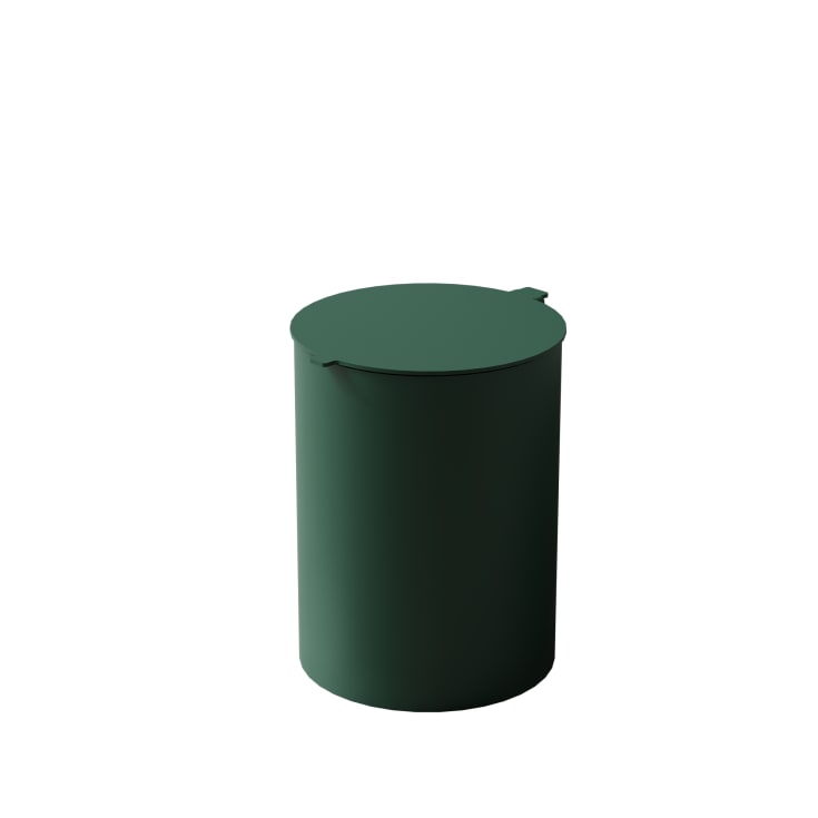 Nichba Toilet Bin toiletspand, 6 liter, grøn