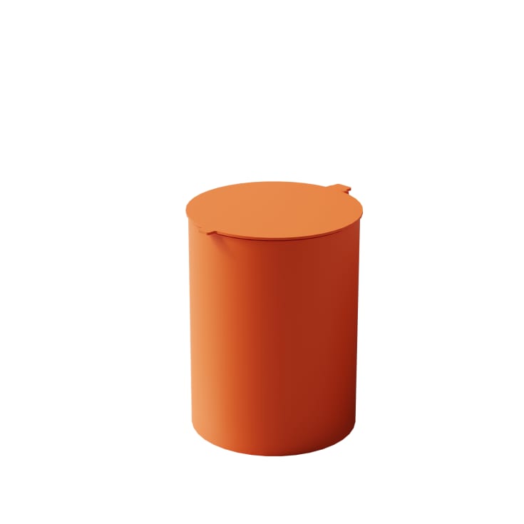 Nichba Toilet Bin toiletspand, 6 liter, orange