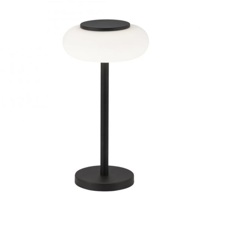 Q-Etienne bordlampe - Til Smart Home, 380mm sort