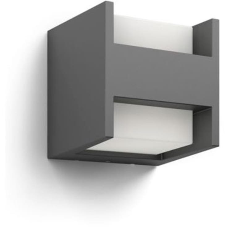 Philips myGarden Arbour vegg utelys, grå