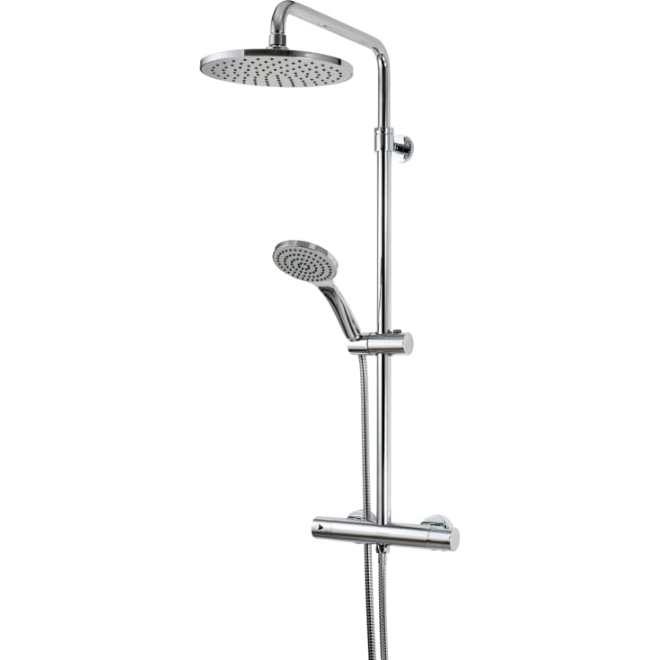 Pressalit Wave Waterfall 400 brusesæt, krom