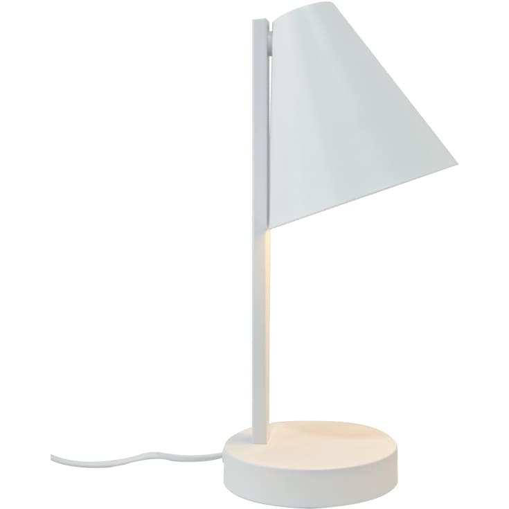 Nordlux Wilmer bordlampe med USB, hvid