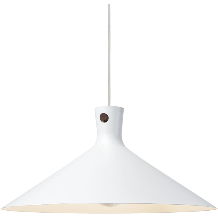 Nordlux Dorina pendel, Ø45 cm, hvid