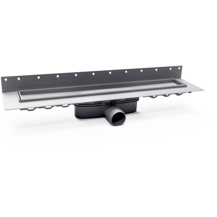 Purus Line lav 1000mm avløpskanal Ø50mm horisontal, 2-delt vannlås